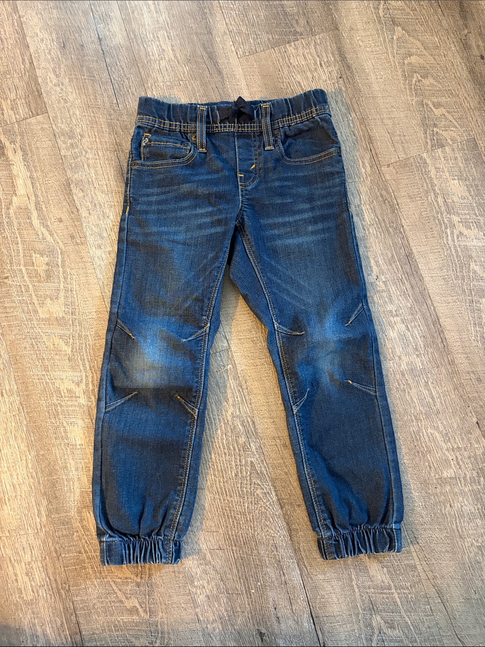 Denizen from Levi's Dark Blue Denim Jogger Pants for Kids